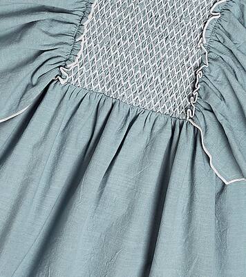 Moraira smocked cotton dress | Suncracy