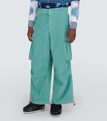 Velvet corduroy cargo pants | Alanui