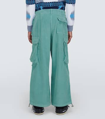 Velvet corduroy cargo pants | Alanui
