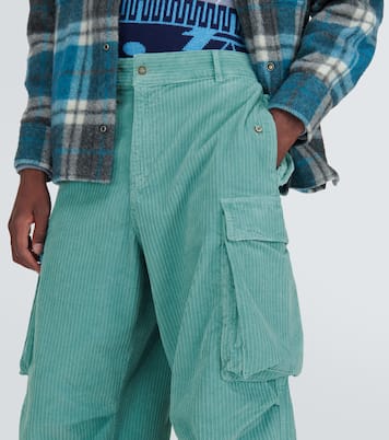 Velvet corduroy cargo pants | Alanui
