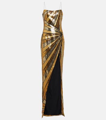 Robe mit Pailletten | Balmain