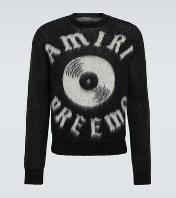 Logo wool sweater | Amiri