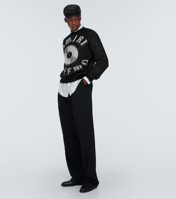 Logo wool sweater | Amiri