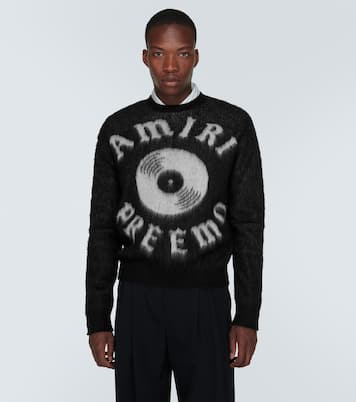Logo wool sweater | Amiri