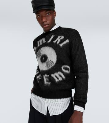 Logo wool sweater | Amiri
