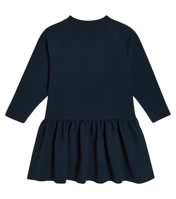 Floral cotton-blend jersey dress | Il Gufo