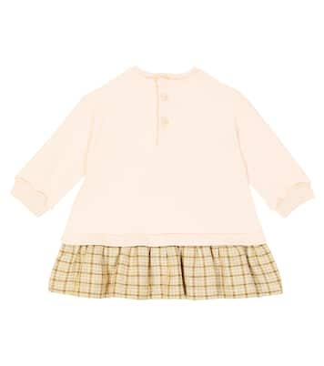 Baby Kleid aus einem Baumwollgemisch | Il Gufo
