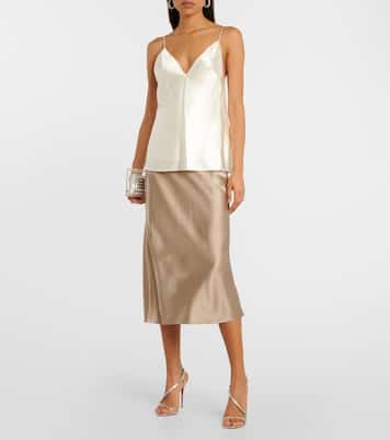 Bridal Mel wool and silk camisole | Danielle Frankel