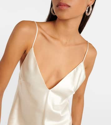 Bridal Mel wool and silk camisole | Danielle Frankel