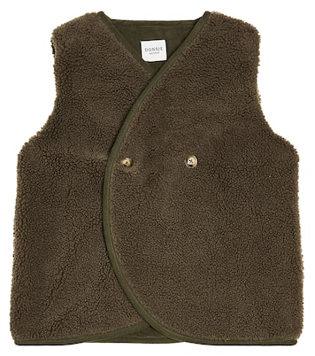 Gilet Monty en shearling synthétique | Donsje