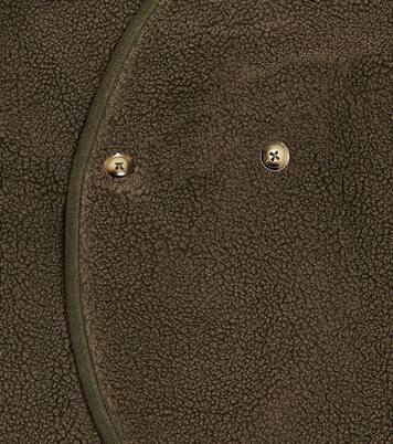 Gilet Monty en shearling synthétique | Donsje