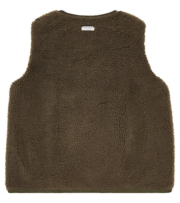 Gilet Monty en shearling synthétique | Donsje