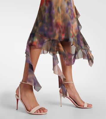 Loubigirl 85 leather sandals | Christian Louboutin