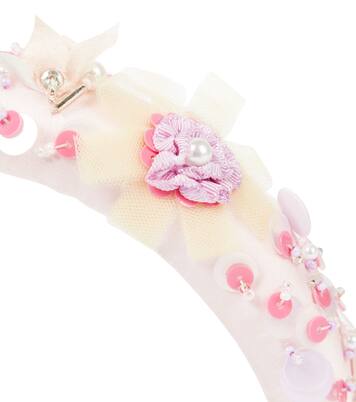 Portrait Flower embellished headband | Tutu Du Monde