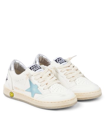 Ball Star leather sneakers | Golden Goose Kids