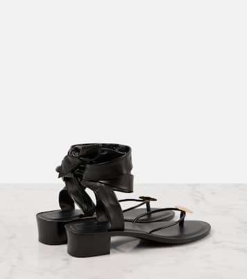 Cord leather thong sandals | The Row