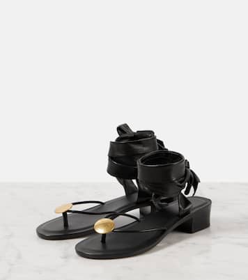 Cord leather thong sandals | The Row