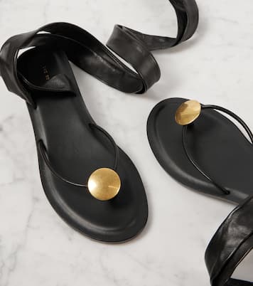Cord leather thong sandals | The Row