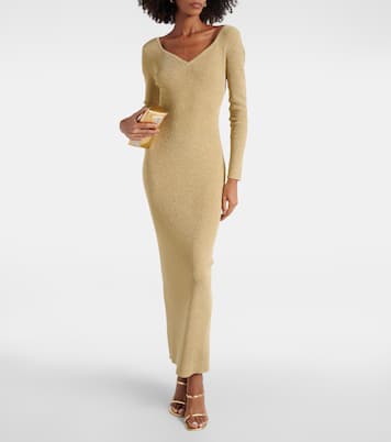 Robe longue en lamé | Nina Ricci