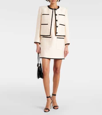 Jacke Darla aus Jacquard | Veronica Beard