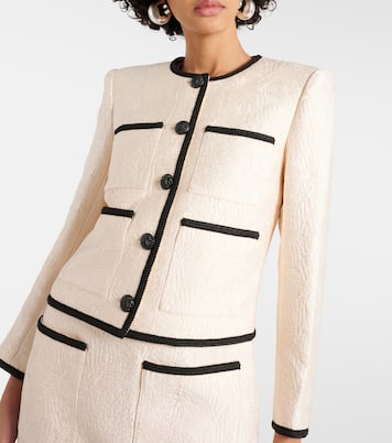 Jacke Darla aus Jacquard | Veronica Beard