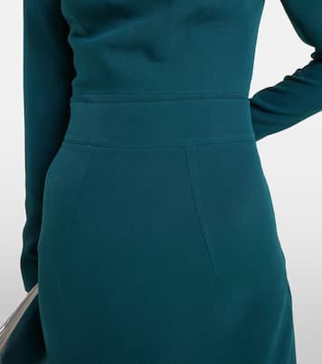 Bleistiftrock Hokuku aus Crêpe | Safiyaa