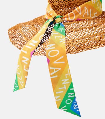 Hut Valentino Chevron 24 aus Stroh | Valentino