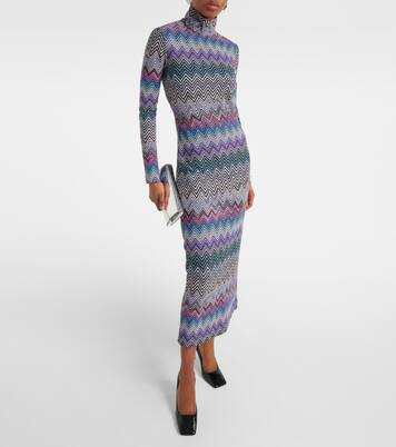 Robe midi Zig Zag | Missoni