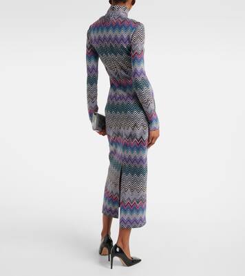 Robe midi Zig Zag | Missoni