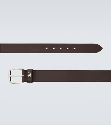 Ceinture Interlocking G en cuir | Gucci