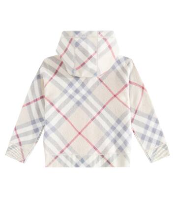 Burberry Check wool hoodie | Burberry Kids