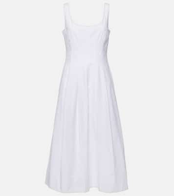 Robe midi White Label Shelby en coton | Proenza Schouler