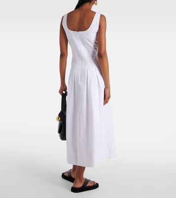Robe midi White Label Shelby en coton | Proenza Schouler
