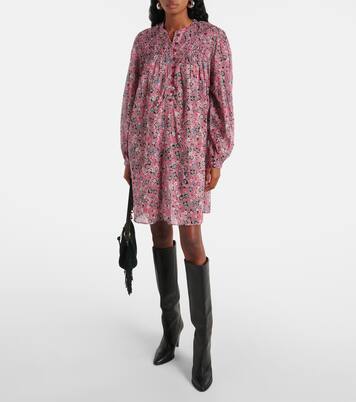 Robe Danael imprimée en coton | Marant Etoile