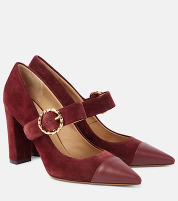 Pumps Kiki 95 aus Veloursleder | Ulla Johnson
