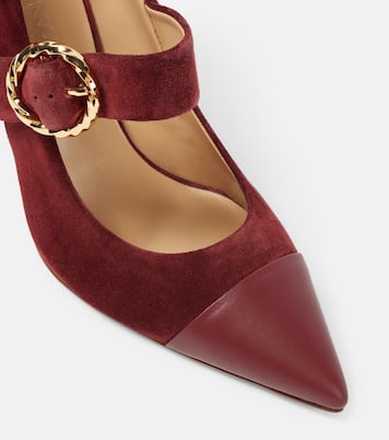 Pumps Kiki 95 aus Veloursleder | Ulla Johnson