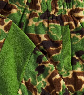 Camouflage fleece sweatpants | Mini Rodini