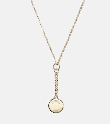 Resilience Small Mixed Belcher Extension 18kt gold chain necklace with diamonds | FoundRae