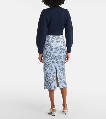 Cropped-Cardigan Albert aus Wolle | Emilia Wickstead