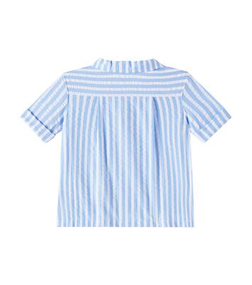 Baby DG striped cotton shirt | Dolce&Gabbana Kids