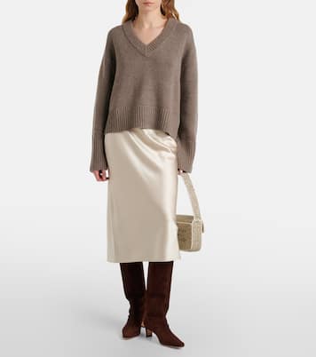 Wally suede knee-high boots | Staud