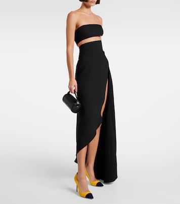 Pumps Capcour 105 aus Veloursleder | Manolo Blahnik