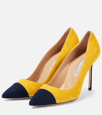 Pumps Capcour 105 aus Veloursleder | Manolo Blahnik