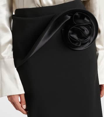 Midirock aus einem Seidengemisch | Magda Butrym