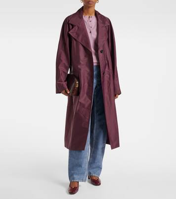 Croc-effect leather slingback pumps | Ferragamo