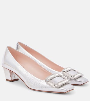 Belle Vivier 45 embellished pumps | Roger Vivier