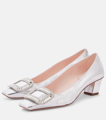 Belle Vivier 45 embellished pumps | Roger Vivier