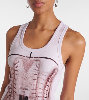 Robe longue Trompe l’œil | Jean Paul Gaultier