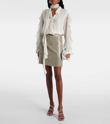 Sequined pencil midi skirt | Dorothee Schumacher