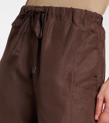 Short Quebec en lin et soie | Max Mara